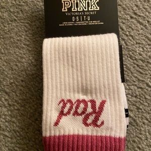 New Victoria’s Secret pink crew socks